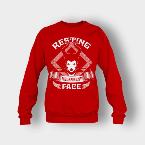 Resting-Maleficient-Face-Disney-Maleficient-Inspired-Crewneck-Sweatshirt-Red