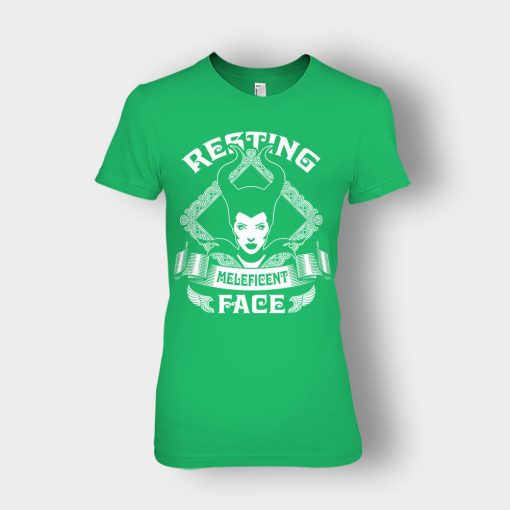 Resting-Maleficient-Face-Disney-Maleficient-Inspired-Ladies-T-Shirt-Irish-Green