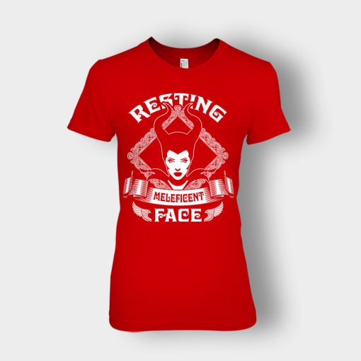 Resting-Maleficient-Face-Disney-Maleficient-Inspired-Ladies-T-Shirt-Red