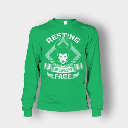 Resting-Maleficient-Face-Disney-Maleficient-Inspired-Unisex-Long-Sleeve-Irish-Green