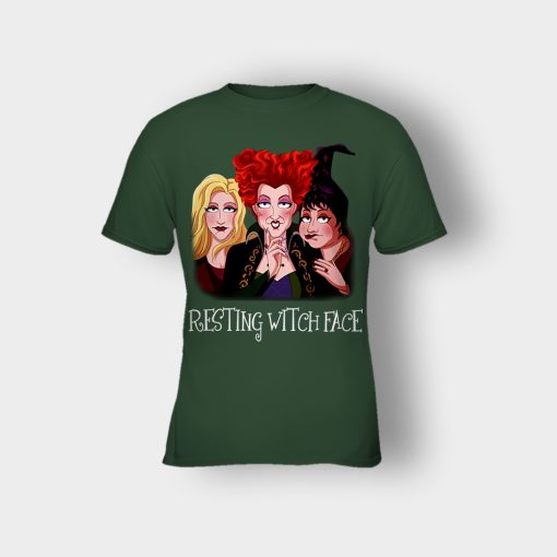 Resting-Witch-Face-Disney-Hocus-Pocus-Inspired-Kids-T-Shirt-Forest