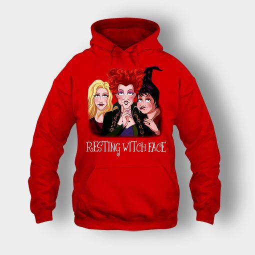 Resting-Witch-Face-Disney-Hocus-Pocus-Inspired-Unisex-Hoodie-Red