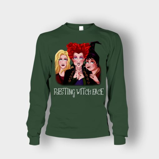 Resting-Witch-Face-Disney-Hocus-Pocus-Inspired-Unisex-Long-Sleeve-Forest