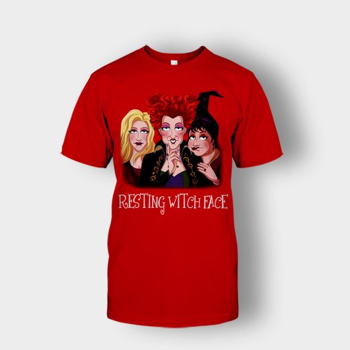 Resting-Witch-Face-Disney-Hocus-Pocus-Inspired-Unisex-T-Shirt-Red