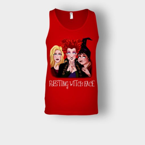 Resting-Witch-Face-Disney-Hocus-Pocus-Inspired-Unisex-Tank-Top-Red