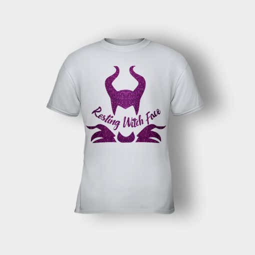 Resting-Witch-Face-Disney-Maleficient-Inspired-Kids-T-Shirt-Ash