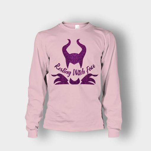 Resting-Witch-Face-Disney-Maleficient-Inspired-Unisex-Long-Sleeve-Light-Pink