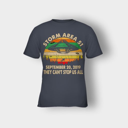 Retro-Sunset-Storm-Area-51-September-20-2019-They-Cant-Stop-Us-All-Kids-T-Shirt-Dark-Heather