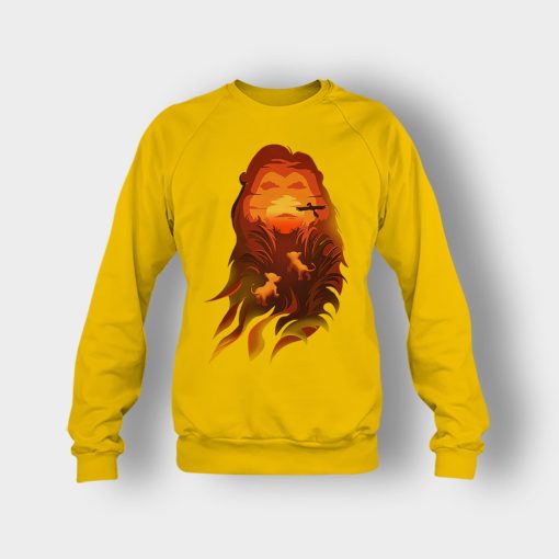 Road-To-The-King-The-Lion-King-Disney-Inspired-Crewneck-Sweatshirt-Gold