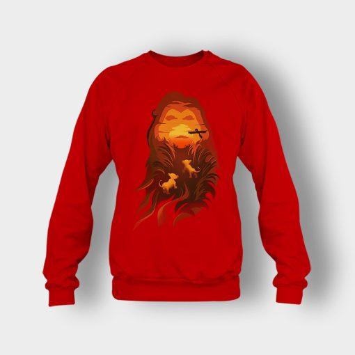 Road-To-The-King-The-Lion-King-Disney-Inspired-Crewneck-Sweatshirt-Red