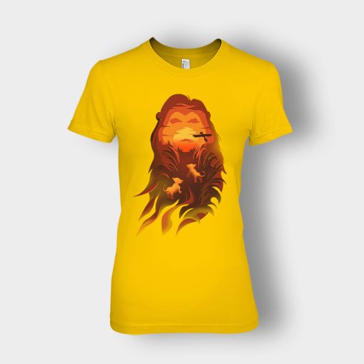 Road-To-The-King-The-Lion-King-Disney-Inspired-Ladies-T-Shirt-Gold