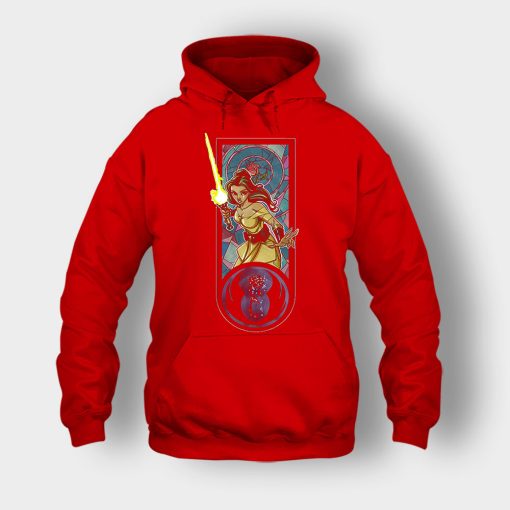 Royal-Master-Belles-Disney-Beauty-And-The-Beast-Unisex-Hoodie-Red