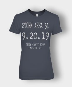 STORM-AREA-51-They-Cant-Stop-All-of-Us-Alien-UFO-Ver.-1-Ladies-T-Shirt-Dark-Heather