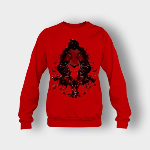Scar-Ink-The-Lion-King-Disney-Inspired-Crewneck-Sweatshirt-Red