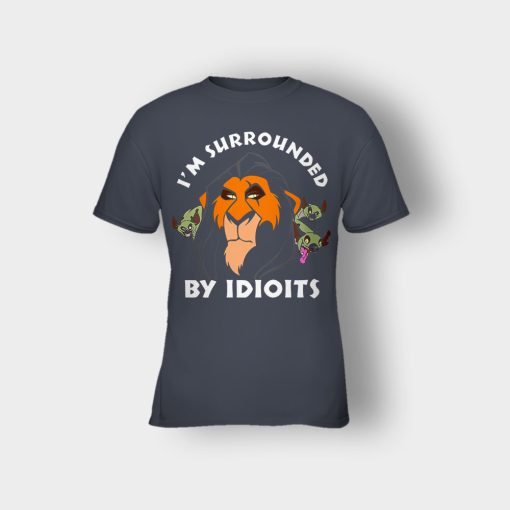 Scar-Surrounded-by-Idiots-The-Lion-King-Disney-Inspired-Kids-T-Shirt-Dark-Heather