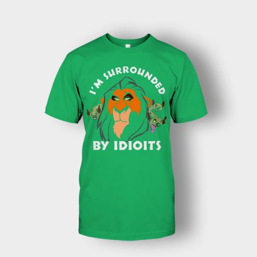 Scar-Surrounded-by-Idiots-The-Lion-King-Disney-Inspired-Unisex-T-Shirt-Irish-Green