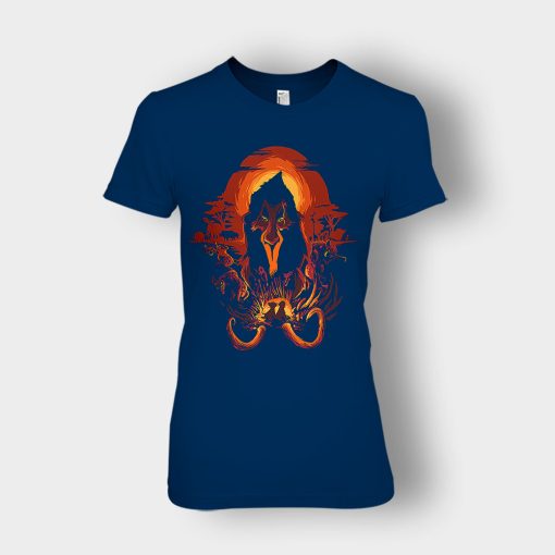Scars-Nightmare-The-Lion-King-Disney-Inspired-Ladies-T-Shirt-Navy