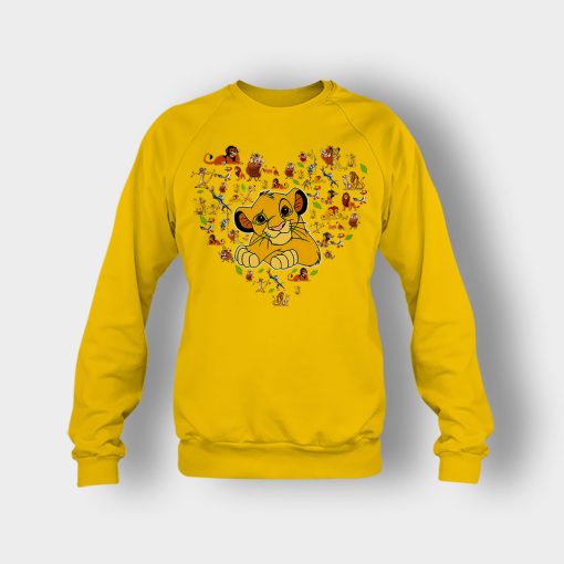 Simba-Love-The-Lion-King-Disney-Inspired-Crewneck-Sweatshirt-Gold