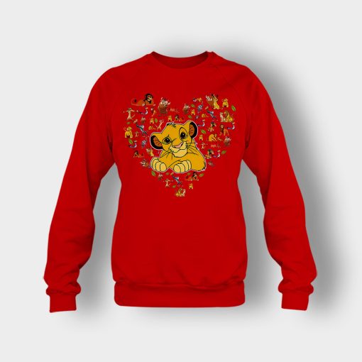 Simba-Love-The-Lion-King-Disney-Inspired-Crewneck-Sweatshirt-Red