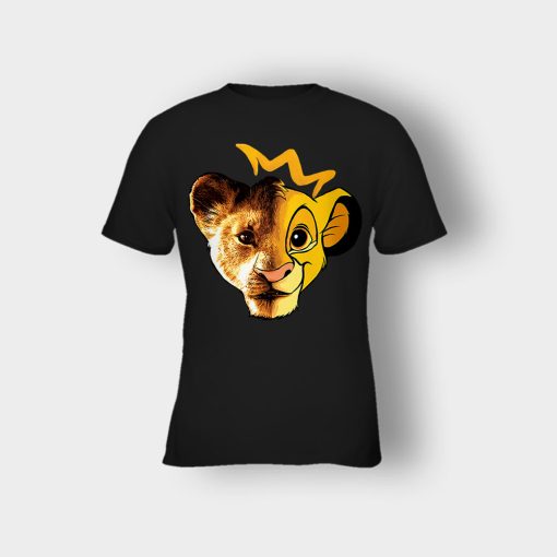 Simba-Old-And-New-Version-The-Lion-King-Disney-Inspired-Kids-T-Shirt-Black