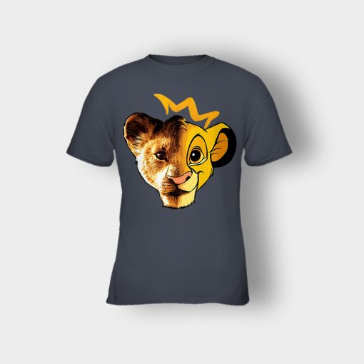 Simba-Old-And-New-Version-The-Lion-King-Disney-Inspired-Kids-T-Shirt-Dark-Heather