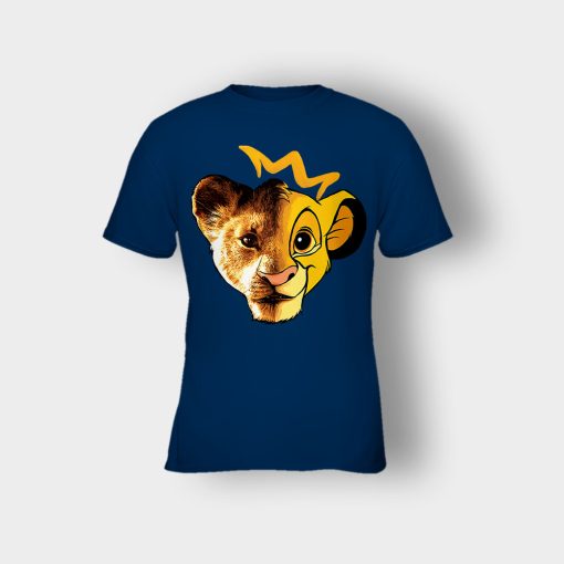 Simba-Old-And-New-Version-The-Lion-King-Disney-Inspired-Kids-T-Shirt-Navy