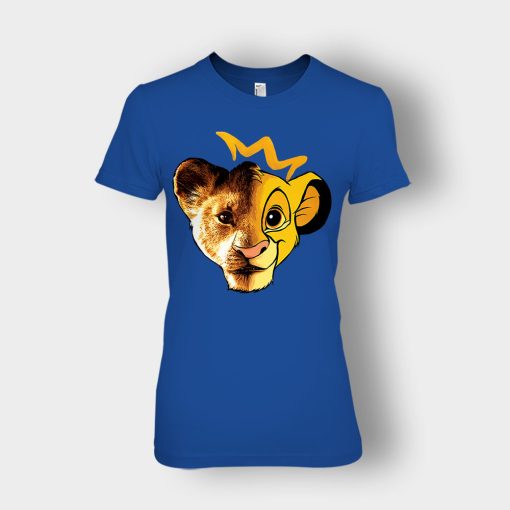 Simba-Old-And-New-Version-The-Lion-King-Disney-Inspired-Ladies-T-Shirt-Royal