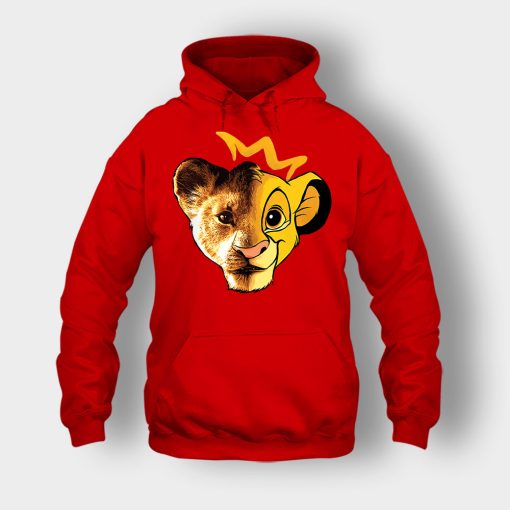 Simba-Old-And-New-Version-The-Lion-King-Disney-Inspired-Unisex-Hoodie-Red