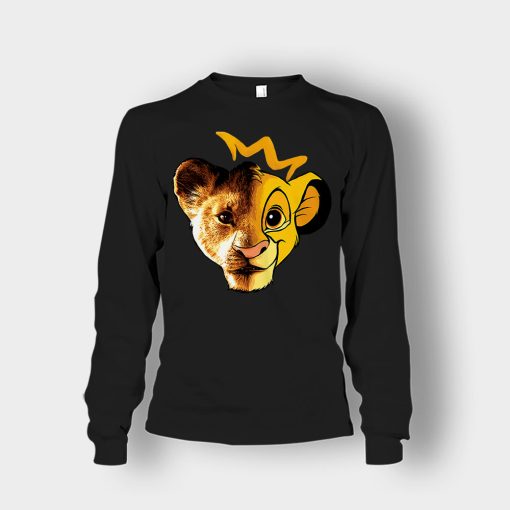 Simba-Old-And-New-Version-The-Lion-King-Disney-Inspired-Unisex-Long-Sleeve-Black