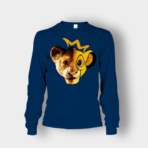 Simba-Old-And-New-Version-The-Lion-King-Disney-Inspired-Unisex-Long-Sleeve-Navy
