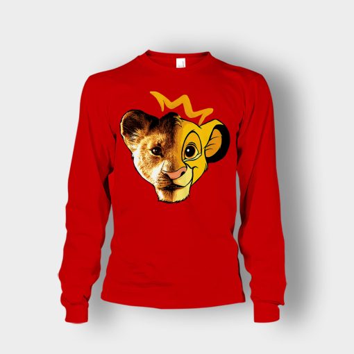 Simba-Old-And-New-Version-The-Lion-King-Disney-Inspired-Unisex-Long-Sleeve-Red