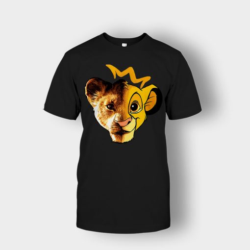 Simba-Old-And-New-Version-The-Lion-King-Disney-Inspired-Unisex-T-Shirt-Black