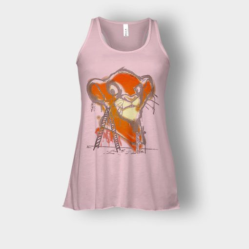 Simbas-Creature-The-Lion-King-Disney-Inspired-Bella-Womens-Flowy-Tank-Light-Pink