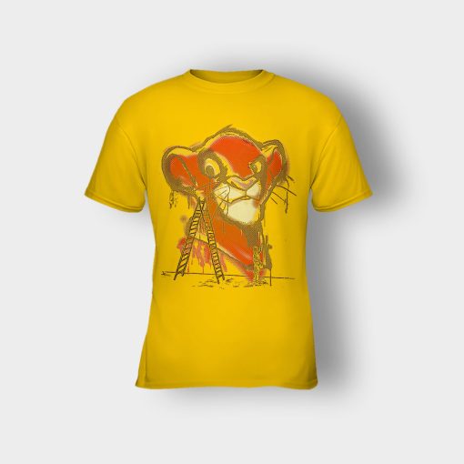 Simbas-Creature-The-Lion-King-Disney-Inspired-Kids-T-Shirt-Gold