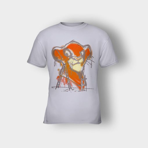 Simbas-Creature-The-Lion-King-Disney-Inspired-Kids-T-Shirt-Sport-Grey