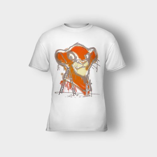 Simbas-Creature-The-Lion-King-Disney-Inspired-Kids-T-Shirt-White