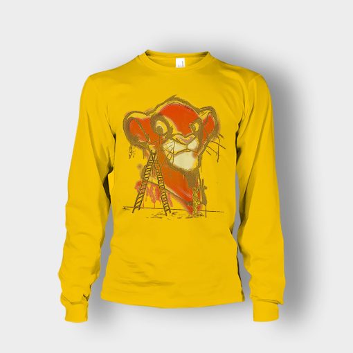 Simbas-Creature-The-Lion-King-Disney-Inspired-Unisex-Long-Sleeve-Gold