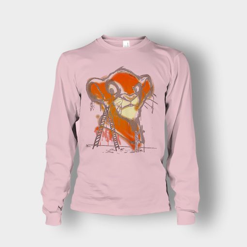 Simbas-Creature-The-Lion-King-Disney-Inspired-Unisex-Long-Sleeve-Light-Pink