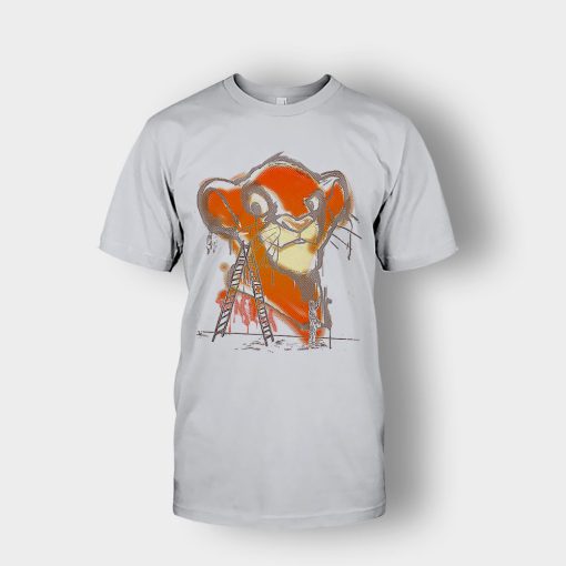 Simbas-Creature-The-Lion-King-Disney-Inspired-Unisex-T-Shirt-Ash