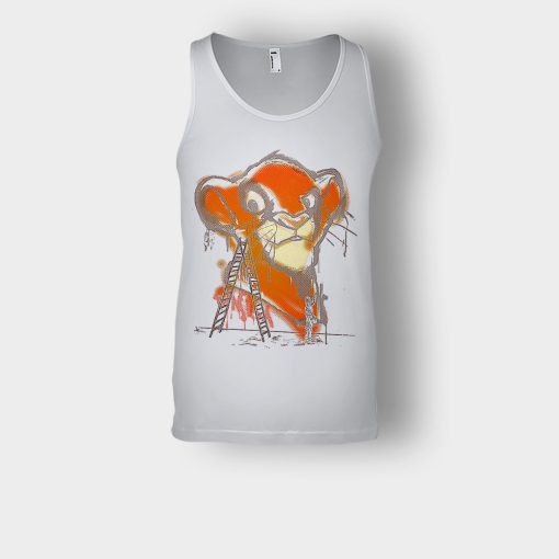 Simbas-Creature-The-Lion-King-Disney-Inspired-Unisex-Tank-Top-Ash