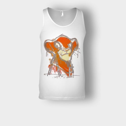 Simbas-Creature-The-Lion-King-Disney-Inspired-Unisex-Tank-Top-White