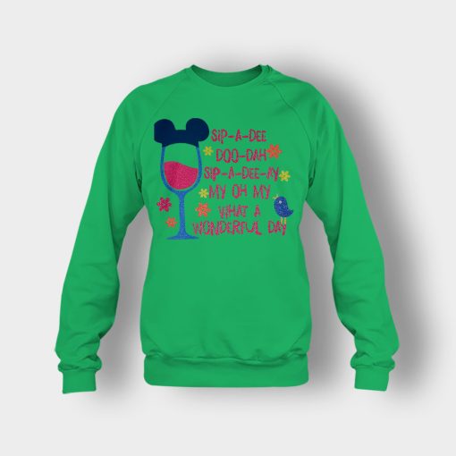 Sip-A-Dee-Doo-Da-Disney-Inspired-Crewneck-Sweatshirt-Irish-Green