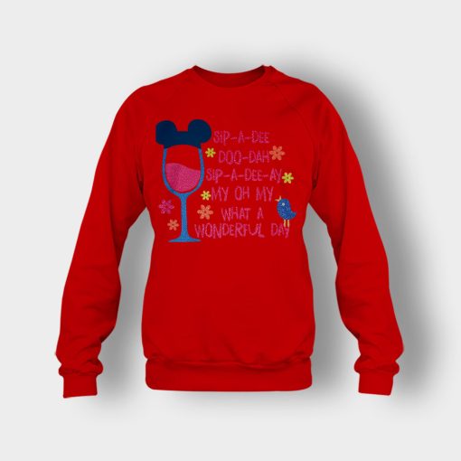 Sip-A-Dee-Doo-Da-Disney-Inspired-Crewneck-Sweatshirt-Red
