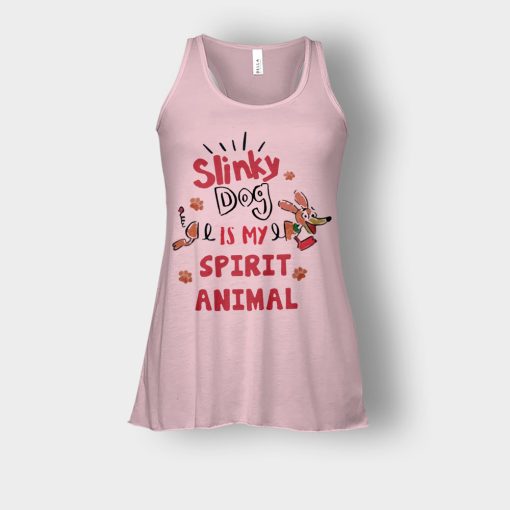 Slinky-Dog-Is-My-Spirit-Animal-Disney-Toy-Story-Bella-Womens-Flowy-Tank-Light-Pink