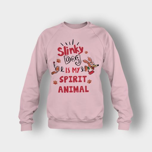 Slinky-Dog-Is-My-Spirit-Animal-Disney-Toy-Story-Crewneck-Sweatshirt-Light-Pink