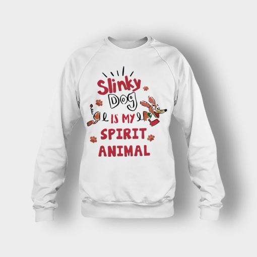 Slinky-Dog-Is-My-Spirit-Animal-Disney-Toy-Story-Crewneck-Sweatshirt-White