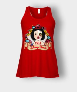 Snow-White-Day-Of-The-Dead-Disney-Inspired-Bella-Womens-Flowy-Tank-Red