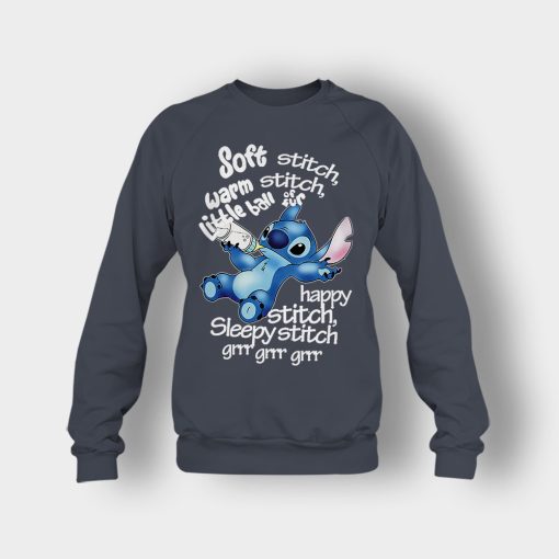 Soft-Warn-Disney-Lilo-And-Stitch-Crewneck-Sweatshirt-Dark-Heather