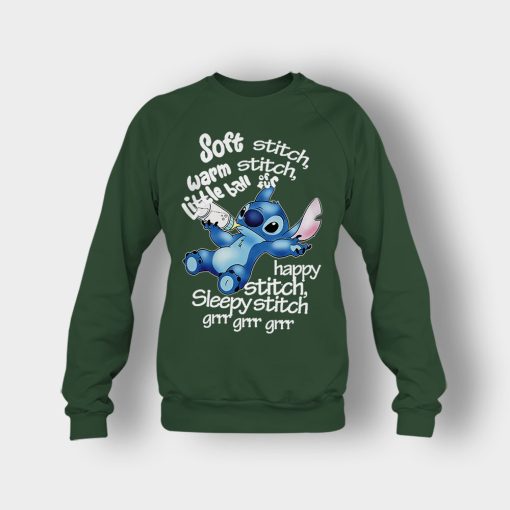 Soft-Warn-Disney-Lilo-And-Stitch-Crewneck-Sweatshirt-Forest