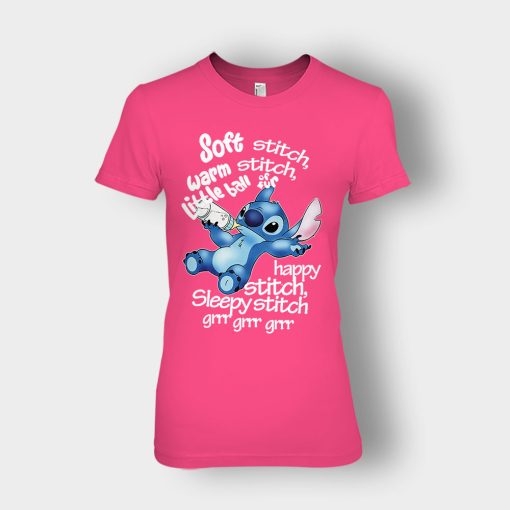 Soft-Warn-Disney-Lilo-And-Stitch-Ladies-T-Shirt-Heliconia